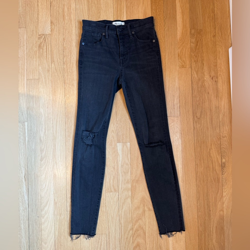 Madewell 9” High Rise Skinny Jeans, size 26